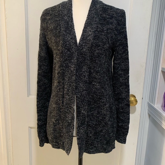 J.Crew | open front black cardigan size small - Picture 4 of 6